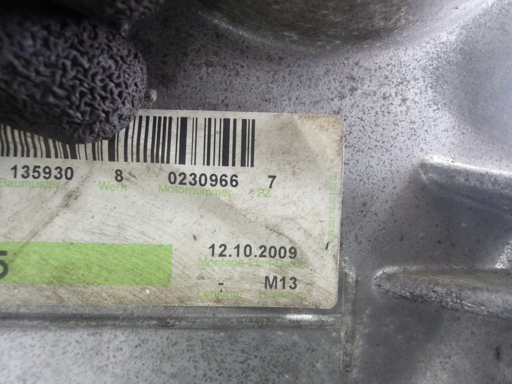 фото №8, Mitsubishi colt z30 09-12 1.3 двигатель kompletny 4a90 mn195895 гарантия 2009