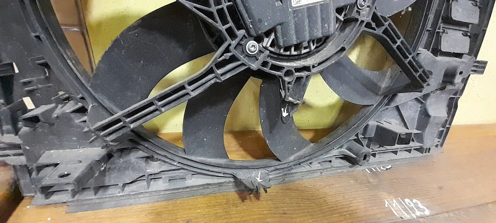 фото №6, Корпус вентилятора вентилятор вентилятор citroen ds5