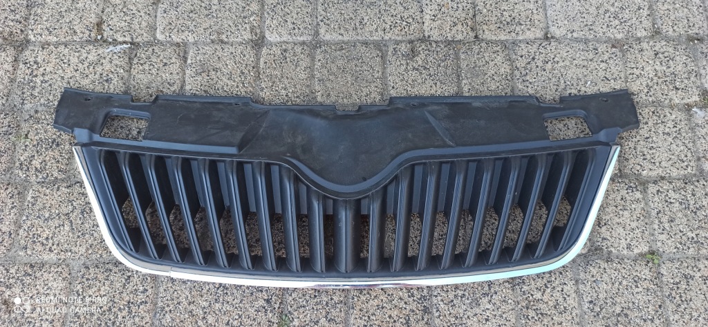 фото №1, Skoda fabia ii lift 10- решётка радиатора решётка радиатора 5j0853668c