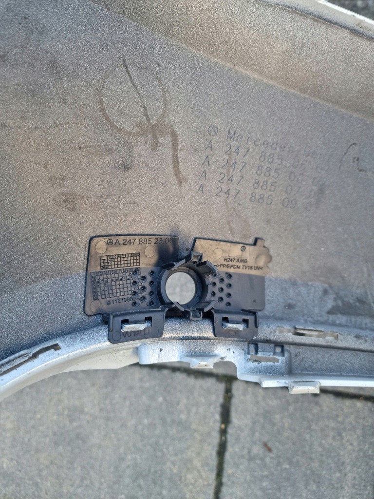 фото №8, Mercedes gla w247 247 бампер передній перед