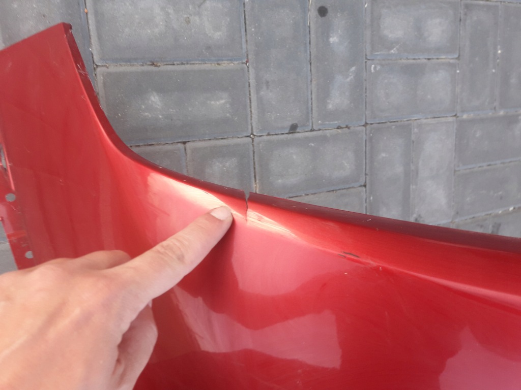 фото №7, Mazda cx3 cx 3 бампер перед оригінал передній bez отворів 41v