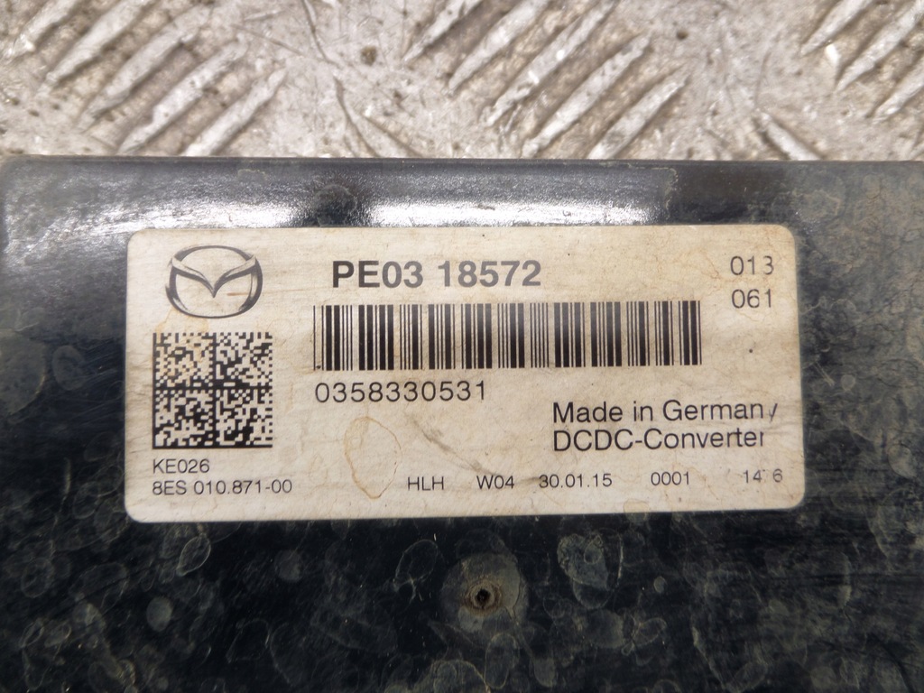 фото №2, Модуль регулятор напряжения mazda cx5 pe0318572