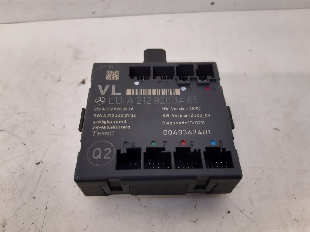 фото №1, Модуль дверь 2128203485 mercedes w212