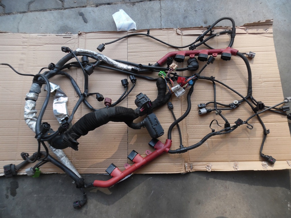 фото №9, Audi a8 d3 3,2 електропроводка двигуна 4e2971713cr