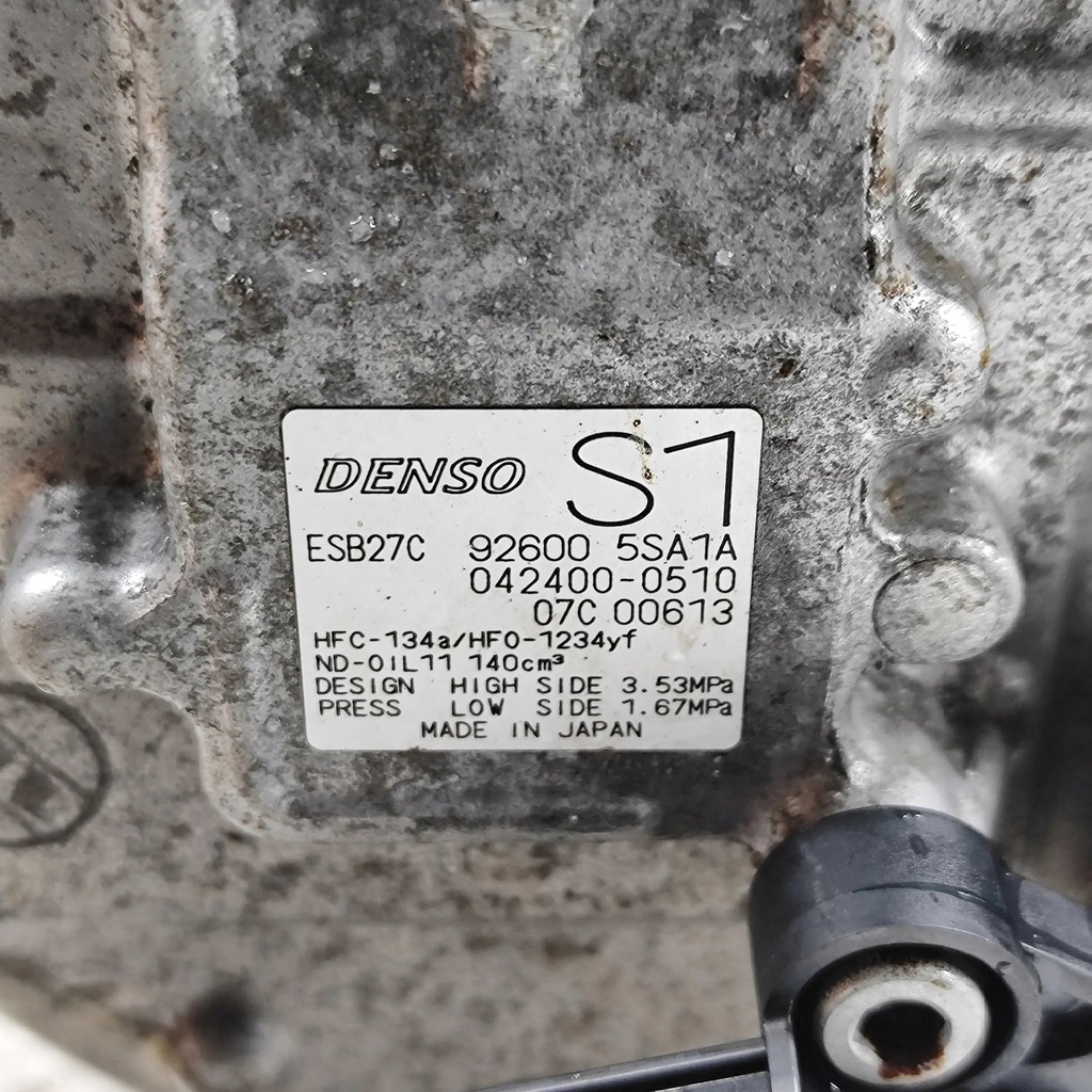 фото №6, Nissan leaf ii ze1 2019 компресор / компресор кондиціонера a/c