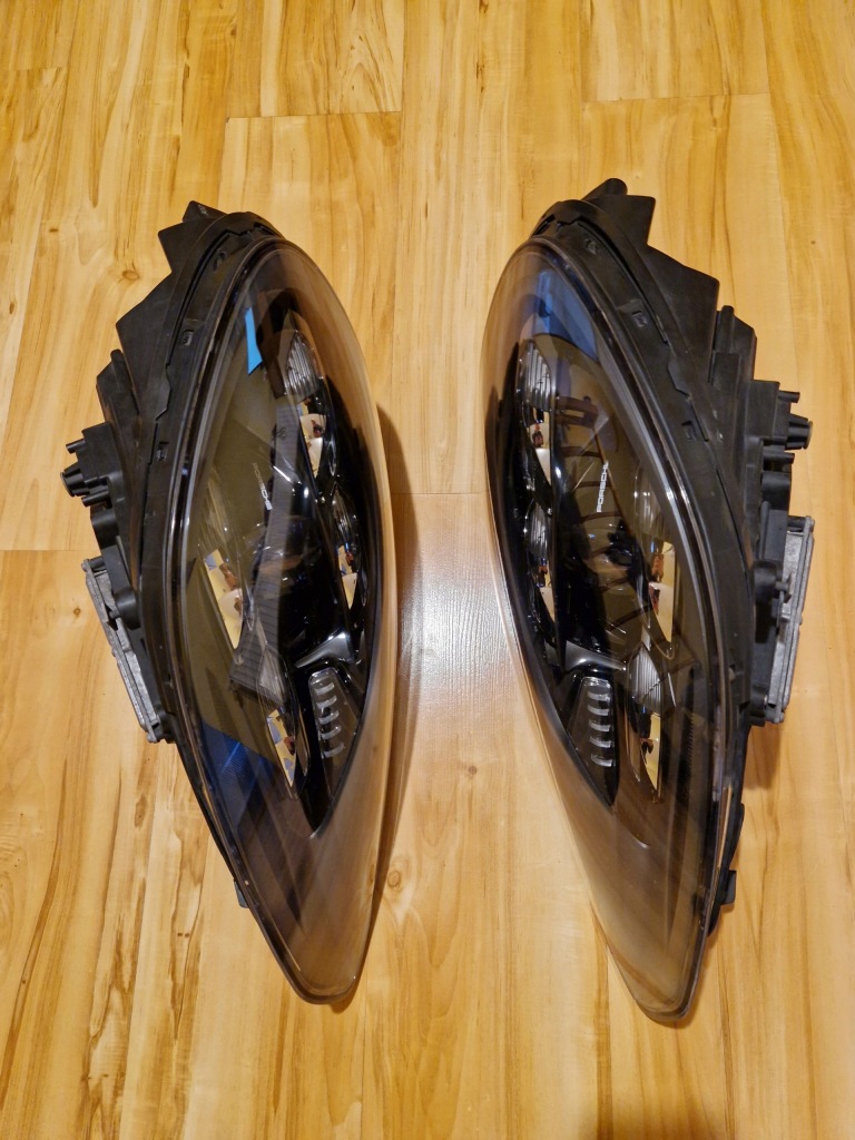 фото №12, Idealne лампи перед porsche panamera 971 973 16-24 matrix black повний