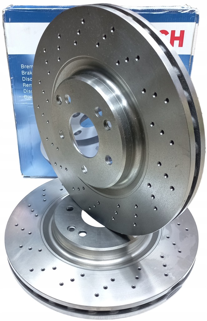 фото №1, 2x тормозные диски тормозные osi перед mercedes clk c209 c w203 slk r171