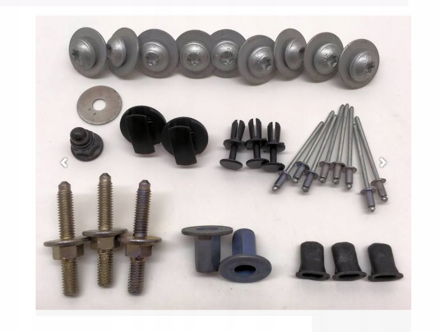 фото №1, Набір частини кріпильних крила audi a4 b9