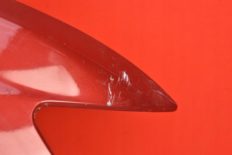 фото №6, Крыло правый перед передний красный mitsubishi outlander 2 ii lift 01-08