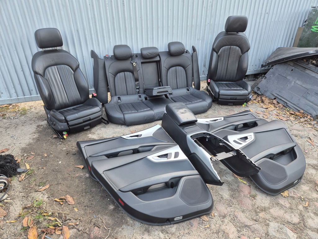 фото №1, Сидіння заднє сидіння оббивка audi a7 s-line