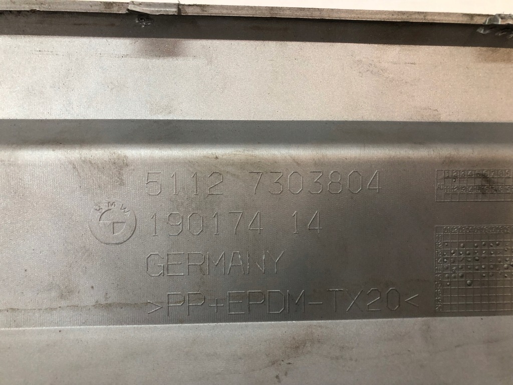 фото №8, Спойлер накладка бампера задняя 7303804 bmw x1 e84