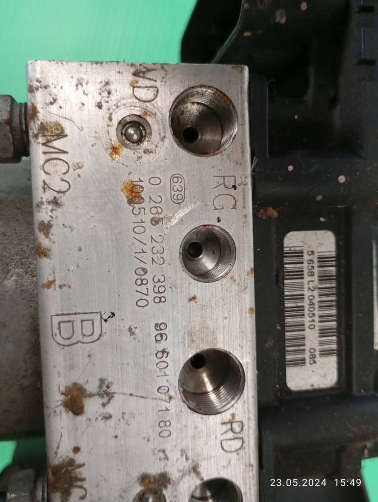 фото №6, Насос abs citroen berlingo iii partner 9660107180