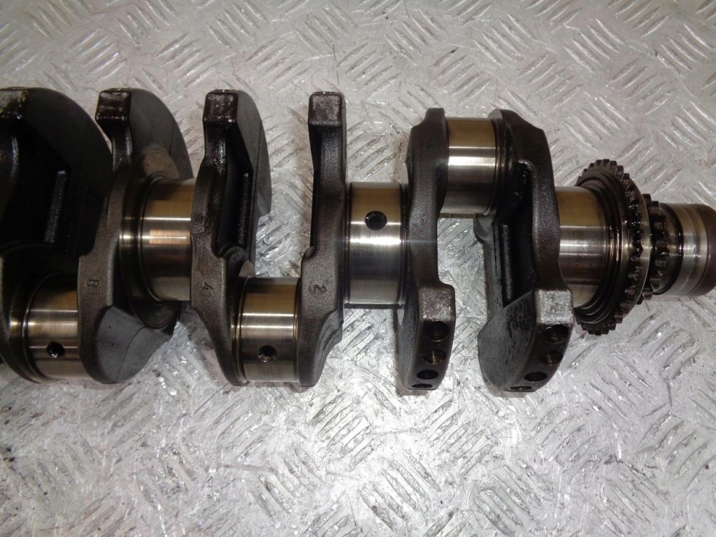 Wał коленчатый + вкладыши ford transit mk7 2.2 tdci 2006- bk2q 6303-aa Оригинал