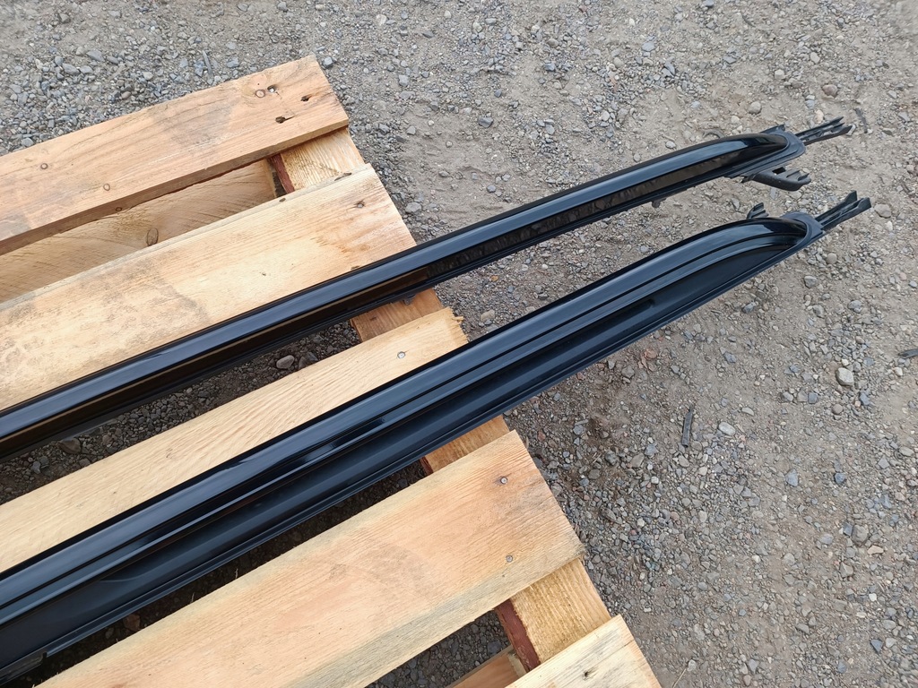 фото №5, Рейлінги дахові комплект чорний блиск st ford explorer 2020-