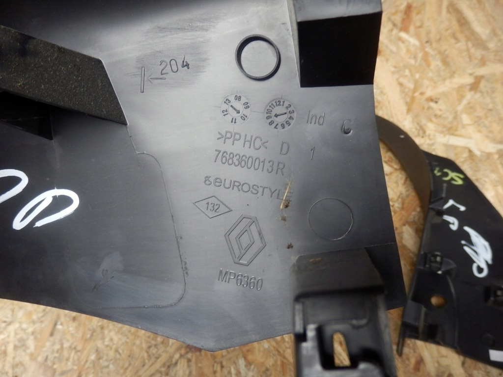 фото №7, Renault scenic iii захист молдинг поріг ліва права