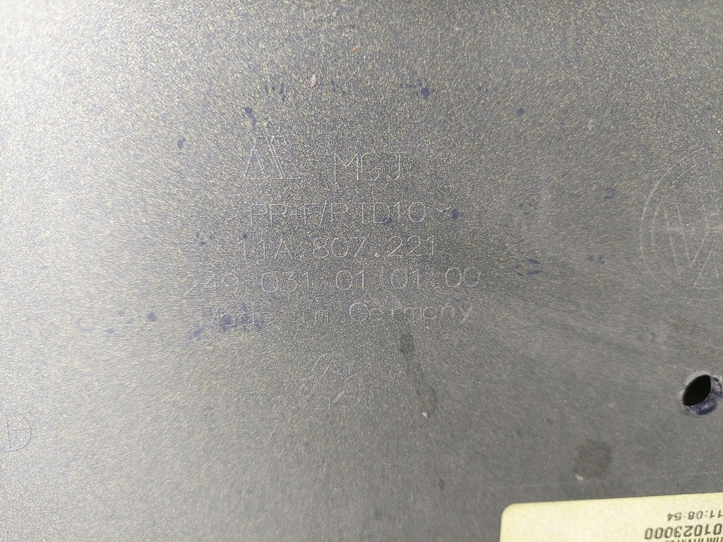 фото №13, Vw id4 id 4 id.4 бампер перед передний 11a807221