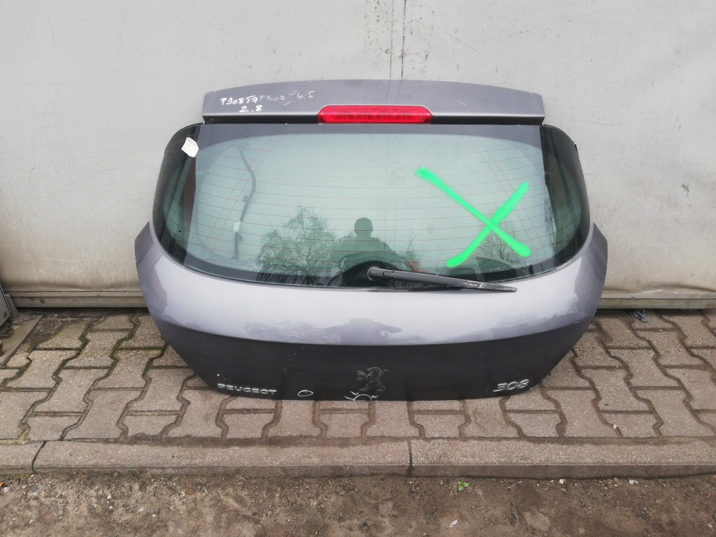 фото №1, Крышка багажника багажника peugeot 308 t9 hb kwed