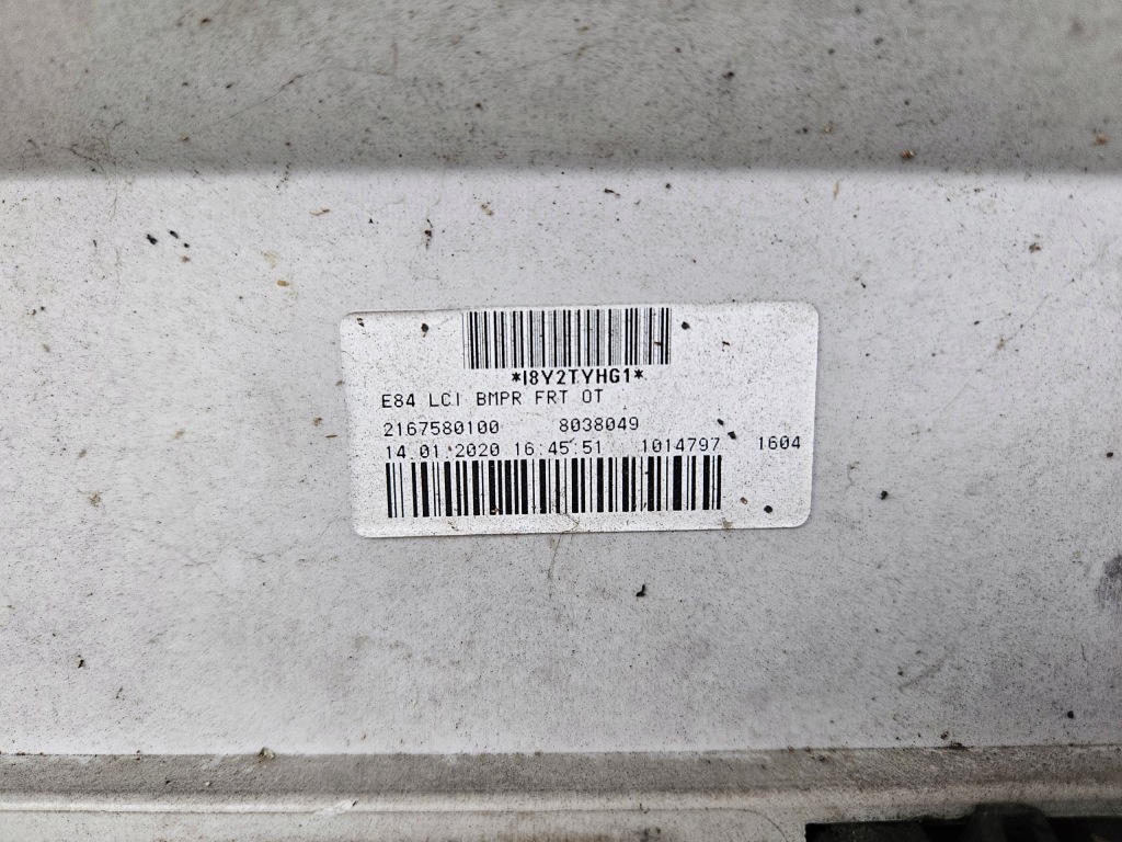 Бампер перед передній bmw x1 e84 рестайлінг  lci 2167580100 + решітки радіатора + решітка оригінал Оригінал