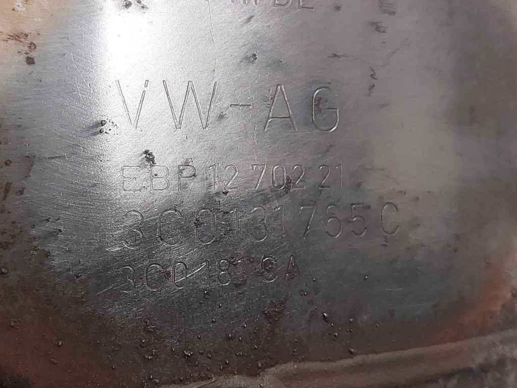 фото №9, Гаситель выхлоп комплект volkswagen passat b6 2.0 tdi 3c0253611af