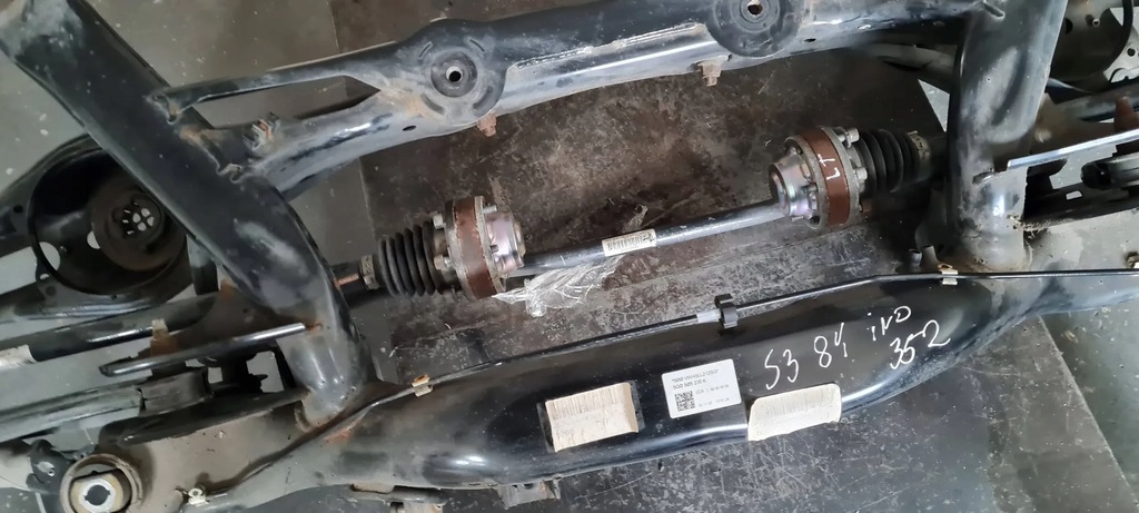 фото №13, S3 8y a3 подвеска задняя задние балка quattro рычаги 2.0 tfsi