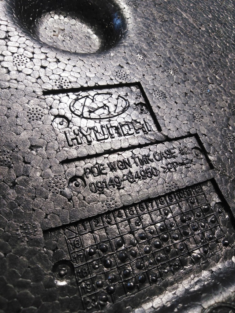 фото №5, Пінополістирол вкладиш багажника вушко буксирувальний hyundai i30 iii