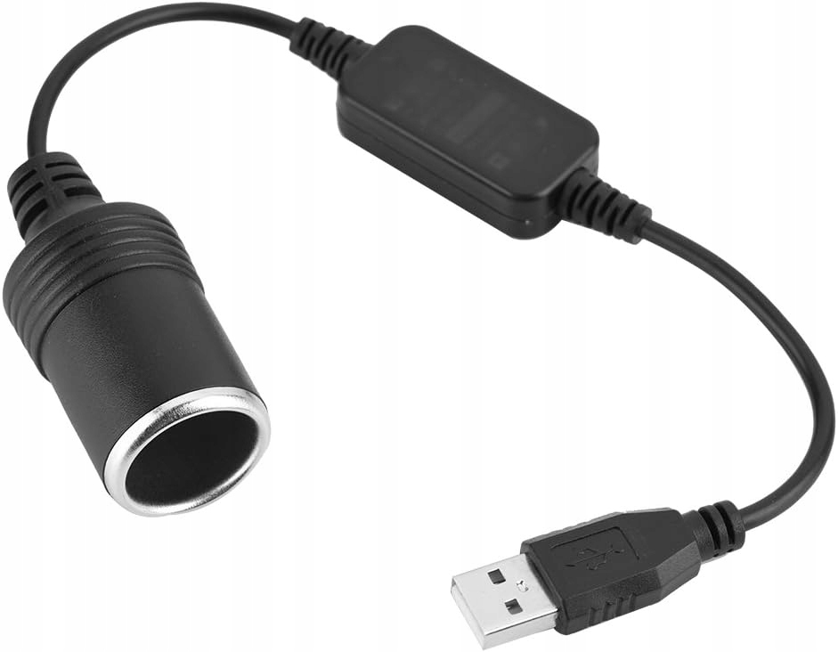 фото №1, Адаптер конвертер usb 5v роз'єм прикурювача 12v