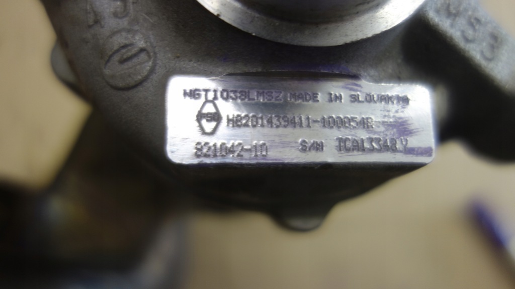 фото №8, Турбина 1.2 tce qashqai nissan juke 144100054r