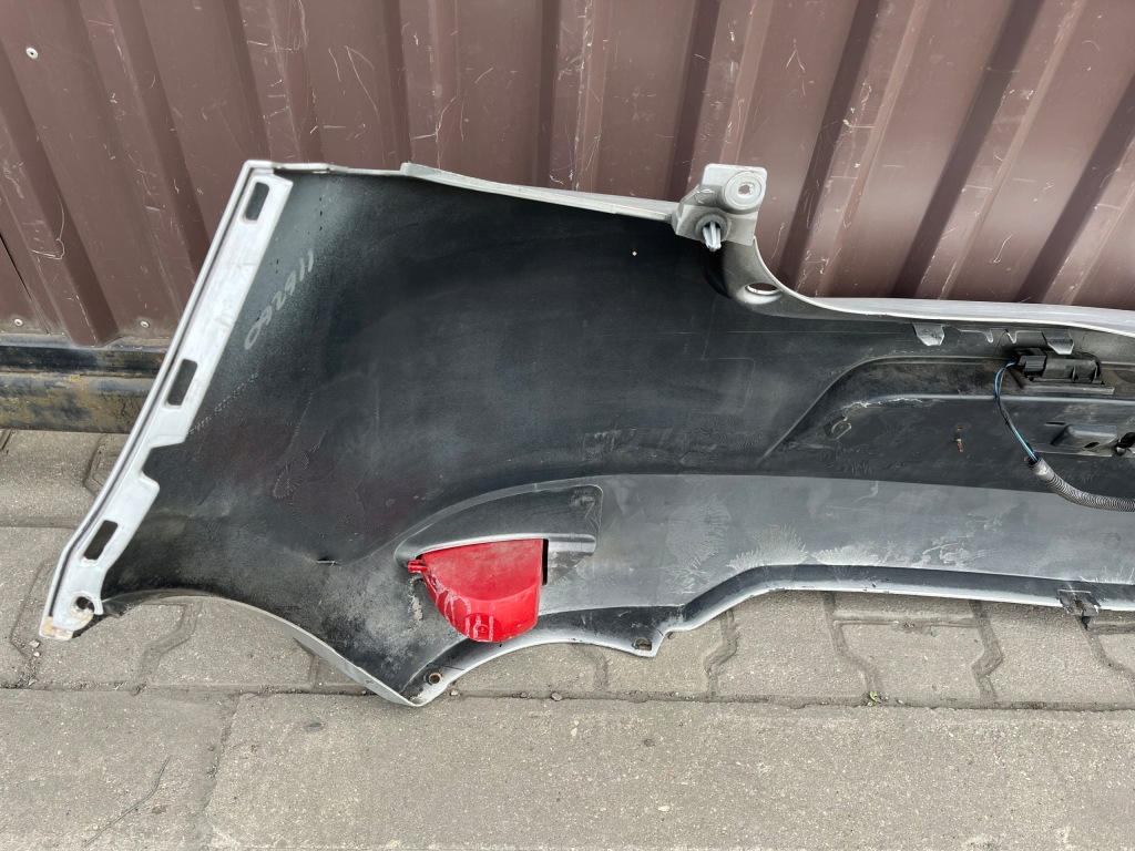 Renault clio 3 3 рестайлинг  09-12r бампер задний задний серебристый 8200800134 с Разборки