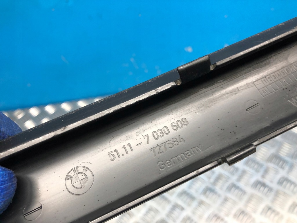 фото №8, Bmw e46 kombi lift права передня молдинг бампера 7030608