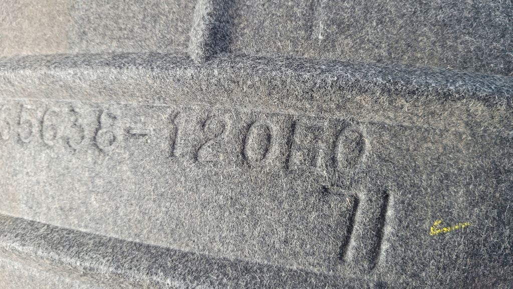 фото №10, Toyota corolla e21 подкрылок левый задняя 65638-12050