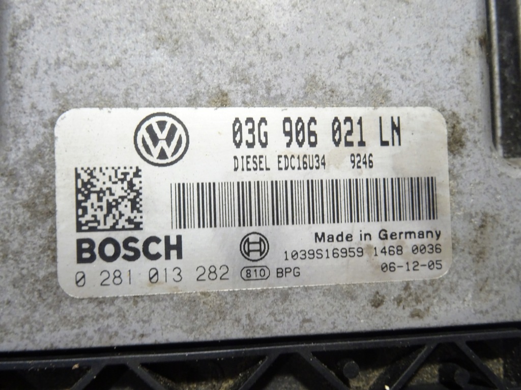 фото №11, Бортовой компьютер счетчик набор seat altea xl 1.9 tdi bxe 316259 km 03g906021ln