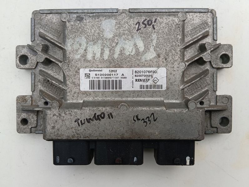 фото №1, Блок управления двигателя 8201076690 renault twingo ii 1,2 16v