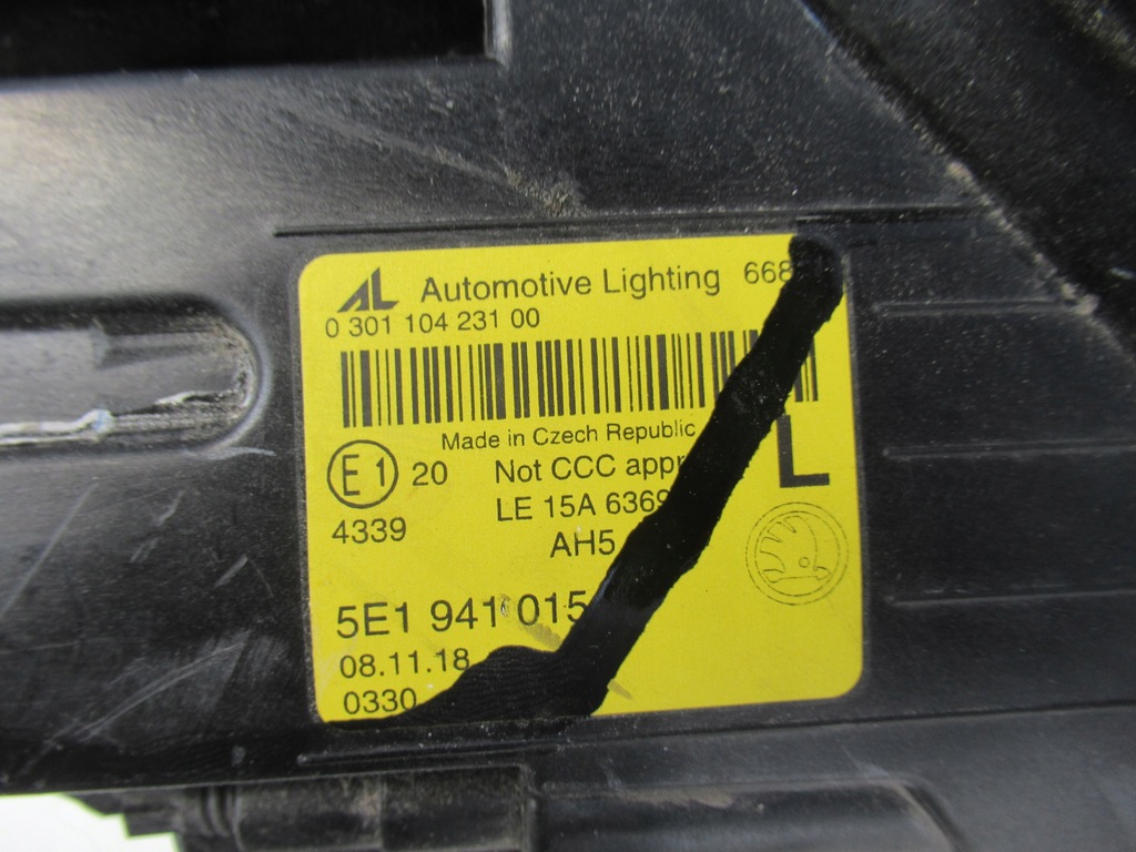 фото №16, Skoda octavia 3 iii 5e lift 16- лампа full led левая 5e1941015e
