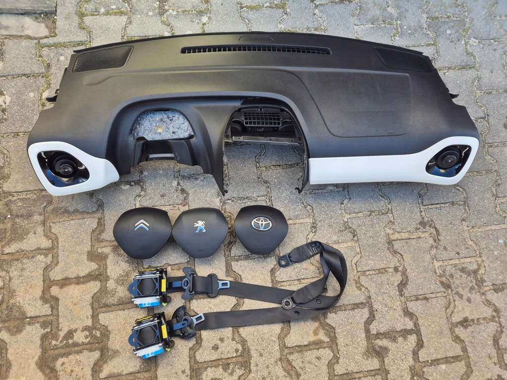 фото №12, Toyota aygo ii peugeot 108 ii citroen c1 ii подушка безопасности консоль оригинал комплект