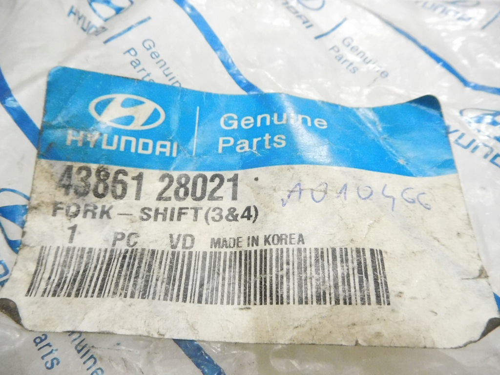 фото №9, Fork-shift 3&4 hyundai accent getz оригинальный номер 43861 28021