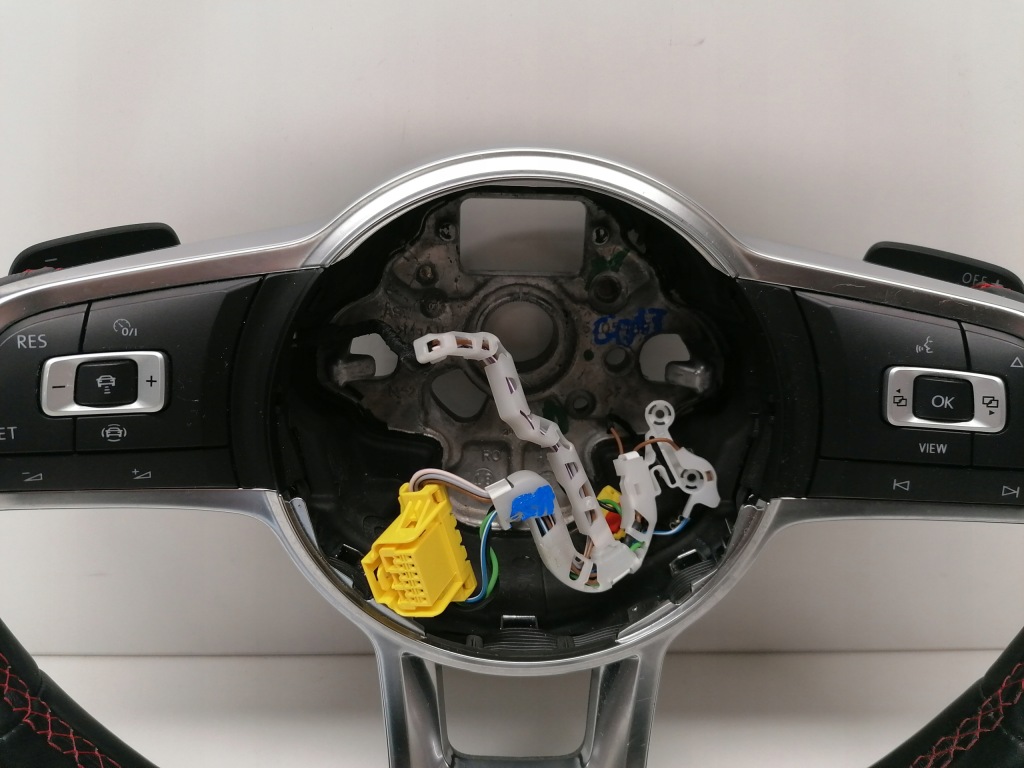 фото №6, Vw golf vii 7 gti повітропровід шкіряний оригінал