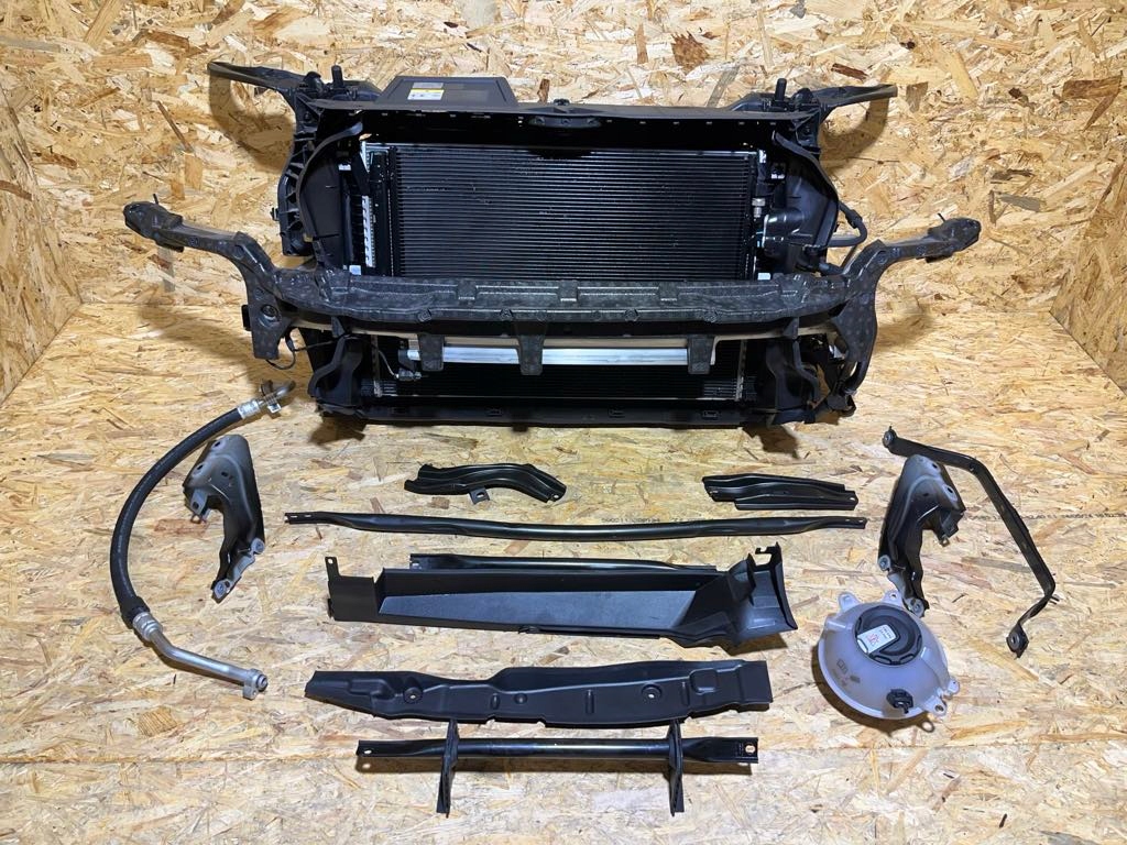 фото №12, Audi q5 80a lift 22r ly9b капот + бампер перед + pas передний радиатор oem