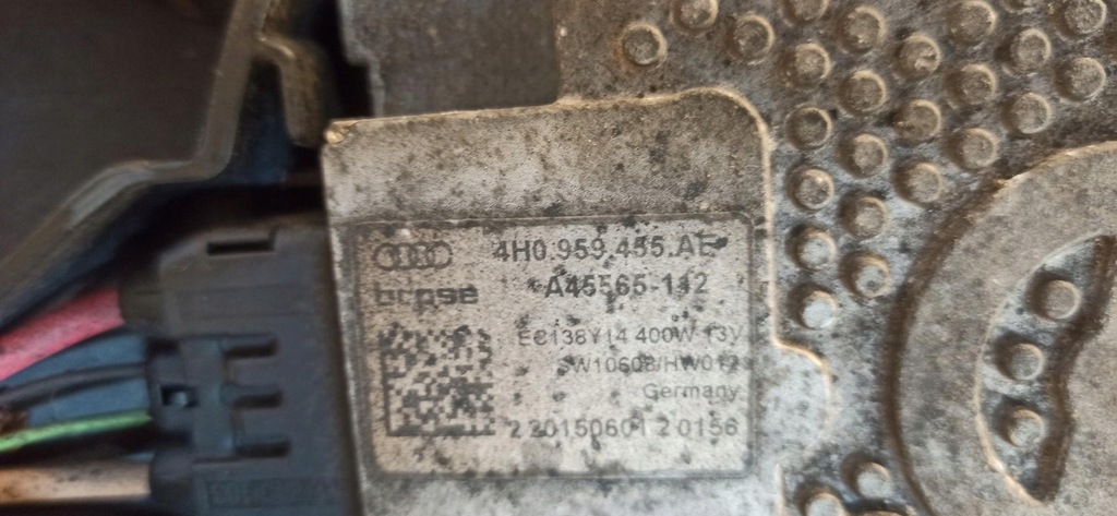 фото №7, Audi a7 4g pas передній радіатор комплект 3.0 cvua 4h0959455d 4g0805594c