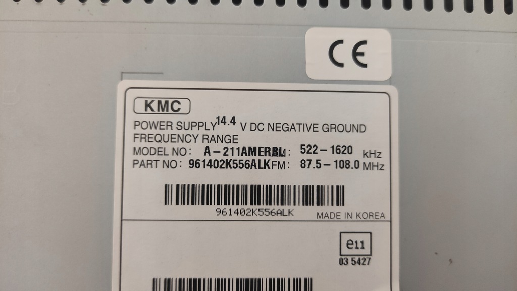 фото №3, Kia soul радиопроигрыватель радио mp3 блютуз 961402k556alk 08-