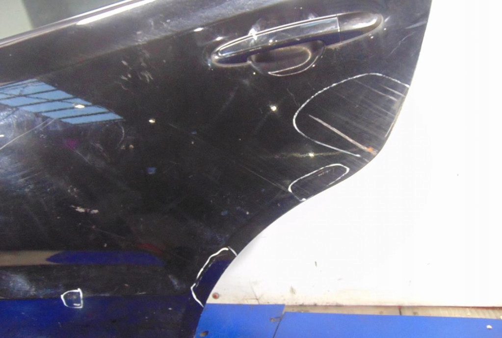 фото №7, Hyundai santa fe ii дверь правый задняя полный