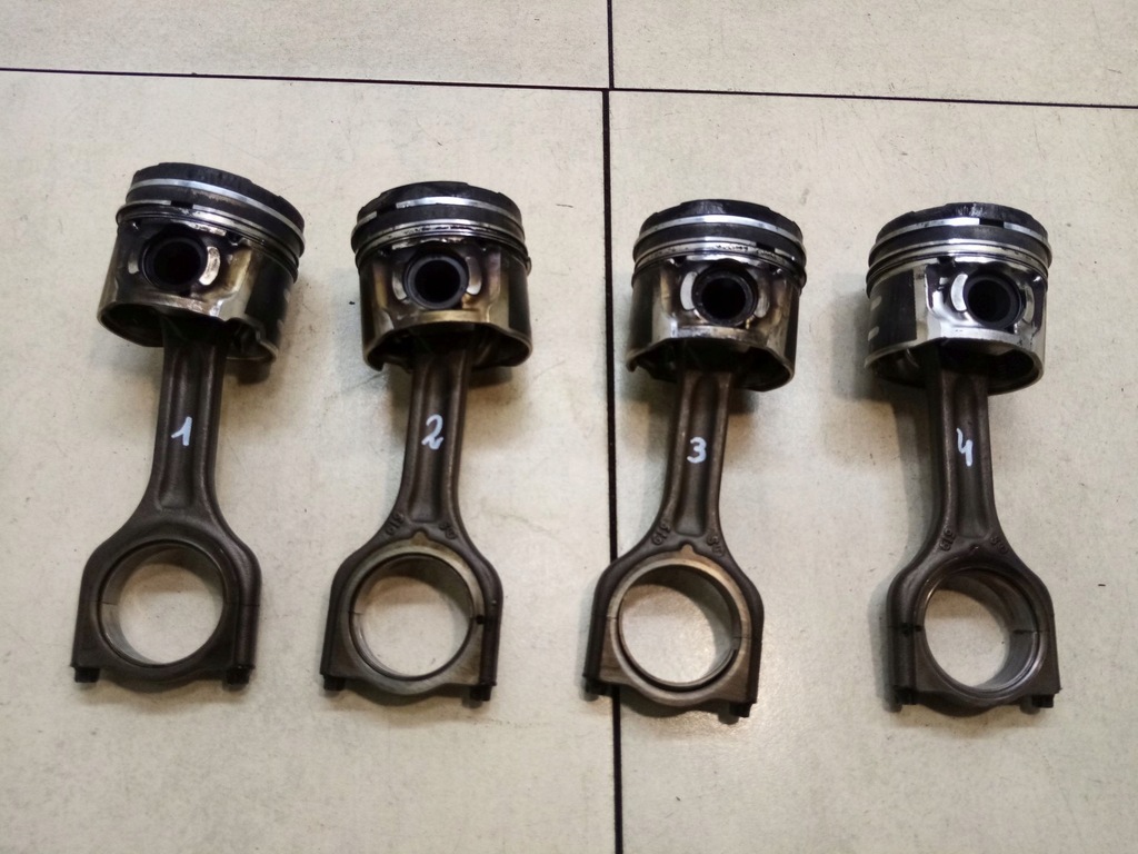 фото №1, Поршень шатун mazda 3 1.6 tdci