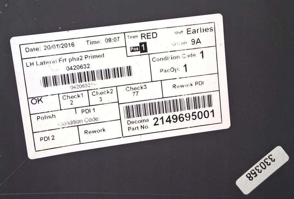 фото №14, Renault kangoo права молдинг бампера задня кутик