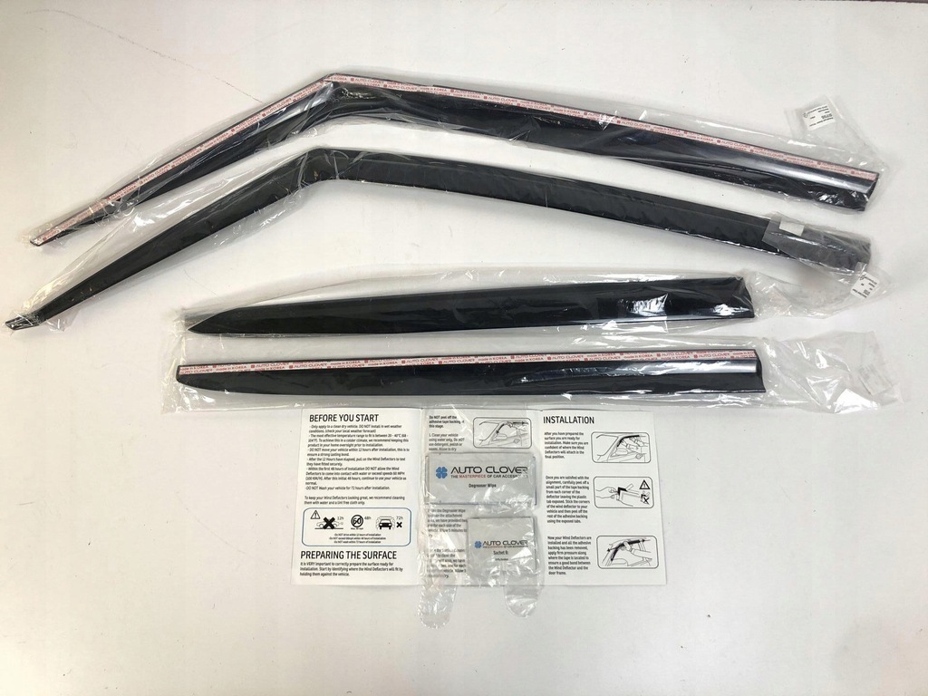 фото №2, Набор ветровики autoclover pasuje do jeep renegade 2014+