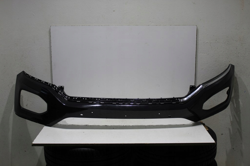 фото №1, Vw t-roc 2ga бампер перед передний хороший +хром