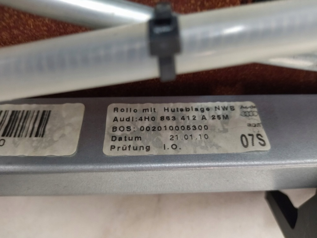 фото №8, 4h0863412 шторка электрическая задняя audi a8 d4