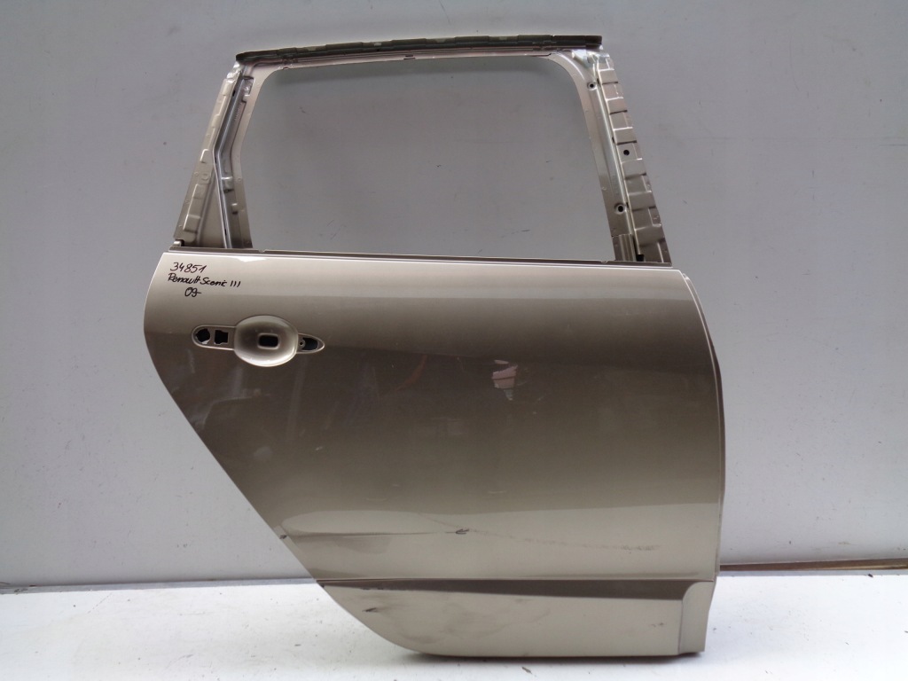 фото №1, Двері праве задні renault scenic iii 09- nr 34851