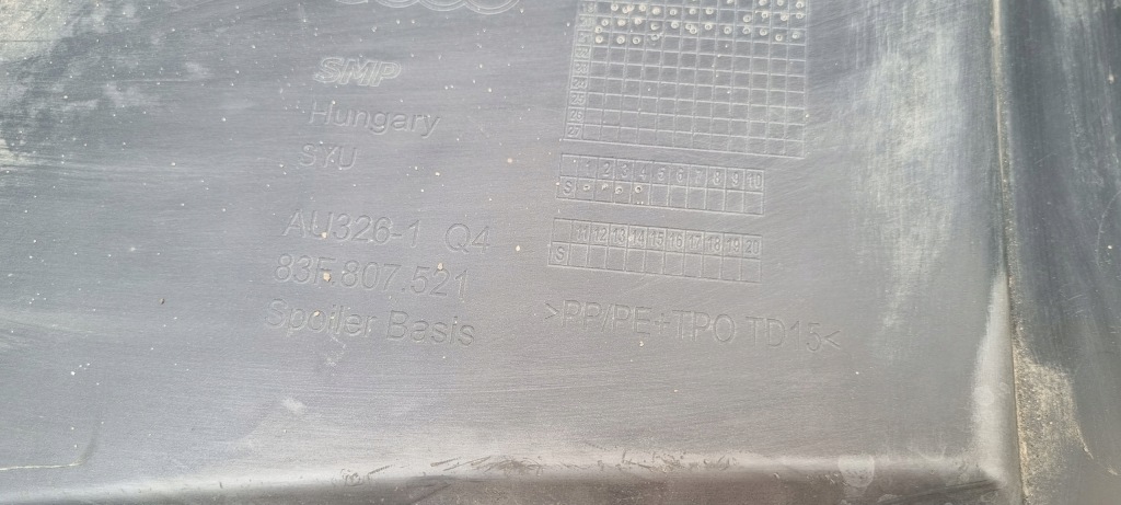 фото №14, Audi q3 sportback 19- 83f бампер задня