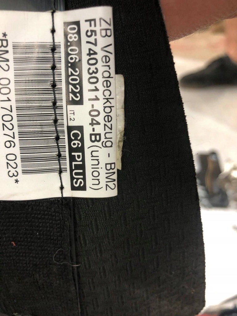 фото №12, Дах обшивка cabrio mini cooper f57 lci механізм