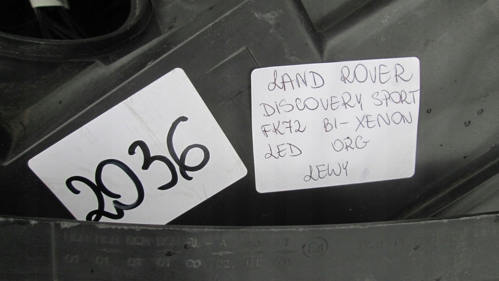 фото №6, Лампа ліва оригінал land rover discovery sport led bi-xenon