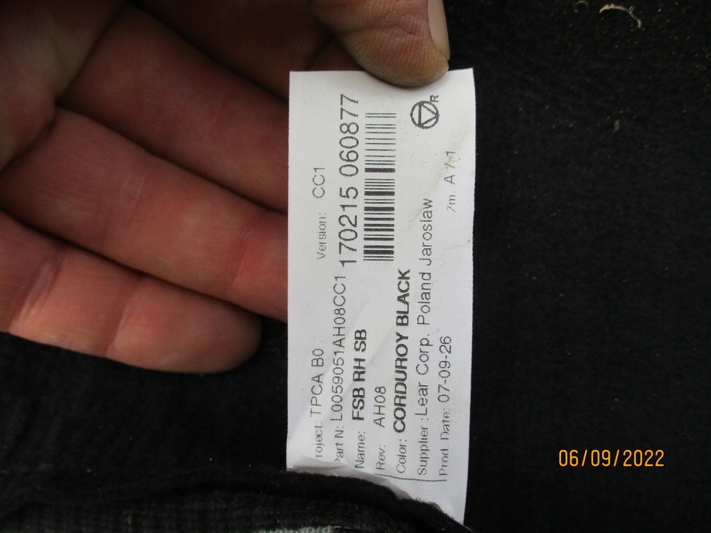 фото №9, Aygo 106 c1 2007 r-fotel prawy-oparcie